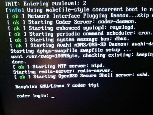 Raspberry Booting Services